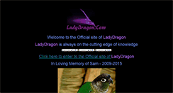 Desktop Screenshot of ladydragon.com