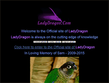 Tablet Screenshot of ladydragon.com